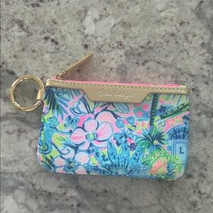 Lilly Pulitzer Colorful Print ID Card Case